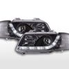 Scheinwerfer Set Daylight LED Tagfahrlicht Audi A4 B5 8D  99-01 chrom