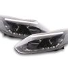 Scheinwerfer Set Daylight LED TFL-Optik Ford Focus 3  2010- schwarz