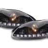Scheinwerfer Set Daylight LED TFL-Optik Mercedes S-Klasse W220  02-05 schwarz