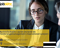 Rechtsfachwirt / Jurist (m/w/d) im Forderungsmanagement (Operational Lawyer)